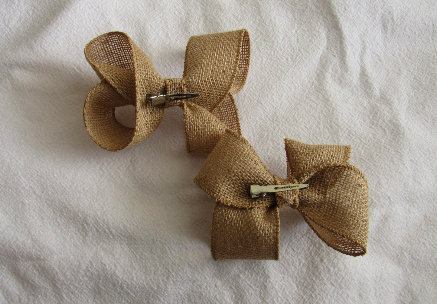 Large Burlap Bows