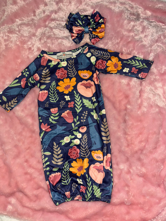 Infant Girls Baby Gown