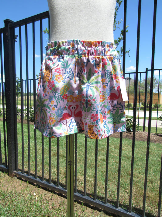 Flamingo & Flora Shorts